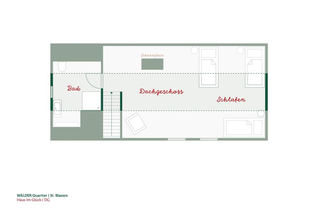 Villa WÄLDER: Quartier Haus im Glück St. Blasien Exterior foto